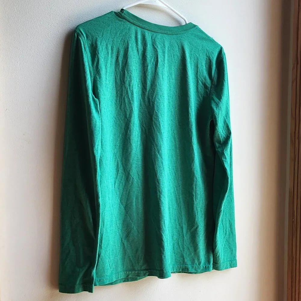 Nike Dri-Fit Green Scoop Neck Jersey Size Medium
